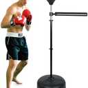 INNOLIFE Boxing Bar Height Adjustable Spinning Bar with Punching Bag Boxing Speed Trainer for Home Gym