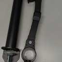 Amazon Basics Single Computer Monitor Stand with Tilt and Rotation, Height Adjustable VESA Desk Arm Mount, Steel, 30 inches, Black