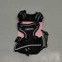 rabbitgoo Dog Harness No Pull with 2 Leash Clips, Adjustable Soft Padded, Reflective Oxford No Choke Pet Vest with Easy Control Handle for Small Dogs, Black, S