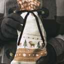 SIMISI RIBBON 24 Pcs Black Velvet Christmas Tree Bows Door Garland Decor Vintage Wreath Bow (3/8'' Wide, 5 * 7 inch)