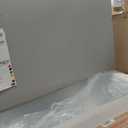 Arched Floor Mirror, 58"18" Full Length Mirror with Stand, Freestanding, Aluminum Frame - Gold