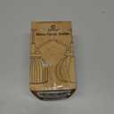 OFFIDIX Plant Mister Spray Bottle Glass Mister for Inside 6.3" Tall Vintage Style with Bronze Plastic Top Pump One Hand Watering Can for Indoor Potted Plants Terrariums Green