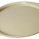 Pizza Pan - 14 Inch Nonstick Pizza Pan for Oven with Widen Handles for Cooking, Baking, and Grilling - Durable, Even Heating, Long-Lasting Kitchen Cookware (1, Black)