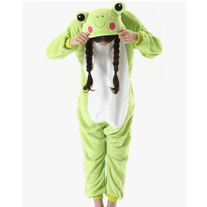 ATOZ Onesie for Kids, Animal Pajamas Halloween Cosplay Costume for Girls Boys Size 110