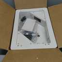 in-Wall TV Box with Flange for Home Theater Installation, 11.9" x 8.4" Cord Hider for Wall Mounted TV, with 2 Outlets, Cable Bracket, LV Cable & 1-1/2" ENT Entrance, Ideal for New or Retrofit Job