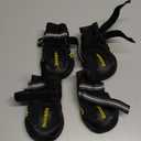 DcOaGt Dog Shoes for Large Dogs XXL, Waterproof Dog Boots with Anti-Slip Sole Breathable Reflective Paw Protectors Booties for Hot Pavement Summer Winter Snow Hiking Walking 4PCS(Size 9)