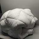 Mattress Topper White Queen 60x80x18 In