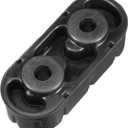 X AUTOHAUX Muffler Exhaust Hanger Insulator 15092802 Bushing Rubber Mount Bracket for Chevy for GMC 1999-2018 Silverado Sierra 1500 2000-2018 15740212 25956663 1pcs