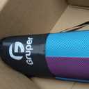 Yoga Mat Non Slip, Eco Friendly Fitness Exercise Mat with Carrying Strap,Pro Yoga Mats for Women,Workout Mats for Home, Pilates and Floor Exercises (Purple/Teal, Thickness-6mm) 0.24*24*72 Inches