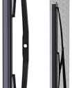 PEAK Transport Heavy Duty Windshield Wiper Blade, Durable Metal Wiper Blade Replacement for Class 6-8 Trucks, Class A RV's, and Transit Buses with Saddle Wiper Arm and 28" Wide Saddle Blade