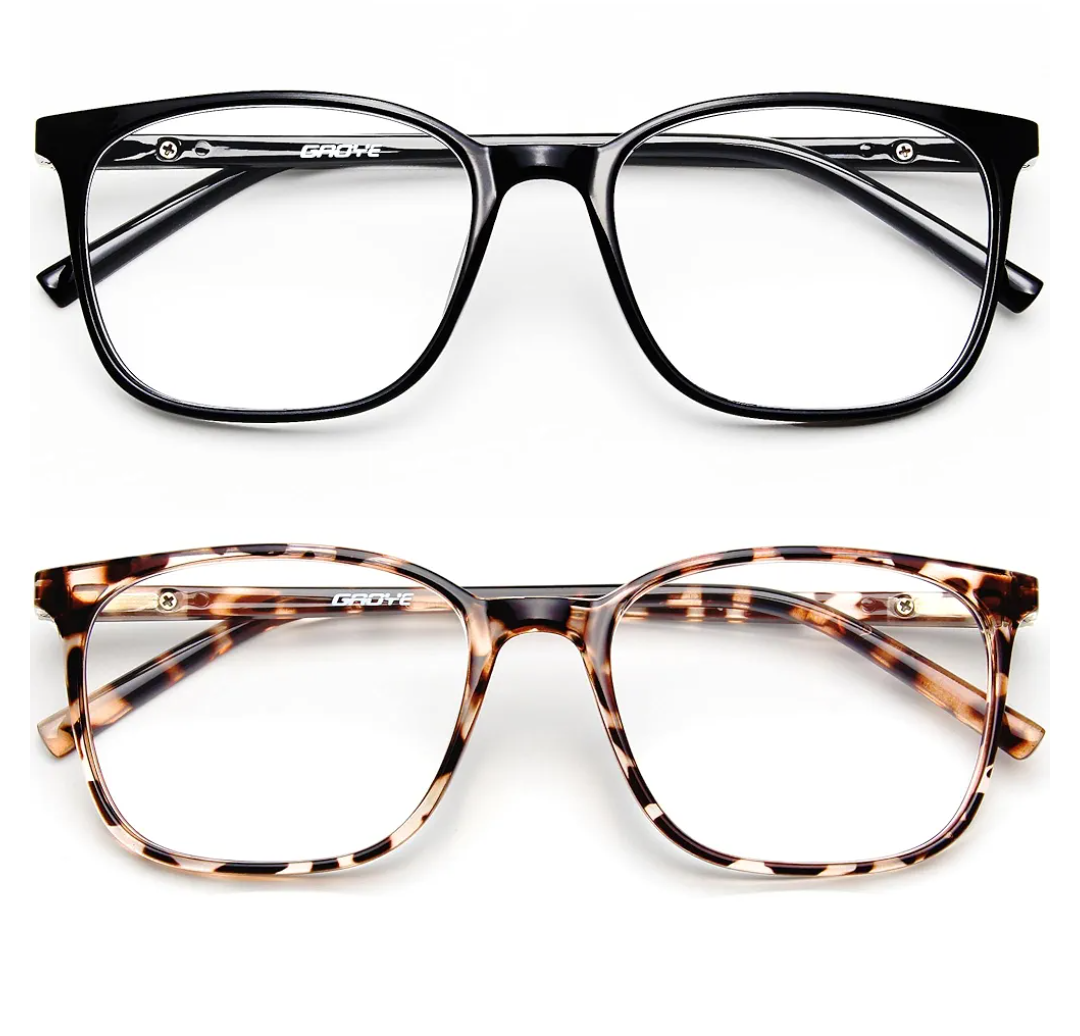 Ultralight Blue Light Glasses for Women - up to 99% Protection Computer Glasses for All Day Comfort - Anti UV Glare & Eyestrain