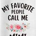 Mimi Gifts Kitchen Towels, MimiGifts for Grandma Hand Towels, MimiGrandma Christmas Mother's Day Gift Dish Towel Tea Towel for Kitchen, Gift for Mimi, Best MimiGift, 16x24inch