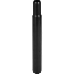 Universal 25.4x200mm Black Bike Seat Posts Durable Bike Saddle Post Seat Tube Steel 1 Pc