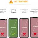KIHUWEY Compatible with iPhone 13 Crossbody Wallet Case, PU Leather Purse Case with RFID Blocking Card Holder Detachable Wrist Strap Kickstand Cover for iPhone 13 6.1inch-(Mint Green)