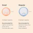 Saalt Menstrual Disc Duo Reusable Period Disc for 12-Hour Protection BPA & Latex Free Easy Removal Soft, Flexible, and Comfortable