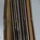 Brass Double Curtain Rods, Heavy Duty Decorative Drapery Rod 60"-107" Inches, Telescoping Drapery Rod with Twisted Cage Finials
