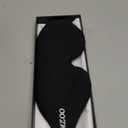 MZOO Luxury Sleep Eye Mask for Side Sleeper Men Women, Zero Eye Pressure 3D Sleeping Mask, Light Blocking Patented Design Night Blindfold, Soft Eye Shade Cover for Travel, Black