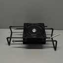Attwood 15700-3 Seat Mount, Clamp-On With Swivel, Adjusts from 7 ½ inches to 18 inches, Black, Powder-Coated Steel