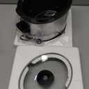 Elite Gourmet MST-275XS Electric Oval Slow Cooker, Adjustable Temp, Entrees, Sauces, Stews & Dips, Dishwasher Safe Glass Lid & Crock (2 Quart, Stainless Steel)