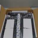 Step Stools for Adults Kids with Non-Slip Rubber Feet, Heavy Duty Wide Wooden Stepping 500-LBS Capacity Bedroom Kitchen Bathroom, Sturdy Bed Steps High Beds, Easy Assembly, Black