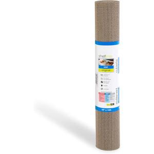 Smart Design Original Grip Shelf Liner - 12 Inch x 5 Feet - Non Adhesive, Strong Grip Bottom, Easy Clean Kitchen Drawer, Cabinet, Cupboard Dresser Protector Cover, Non Slip Rubber Mat - 2 Pieces