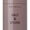 Salt & Stone Aluminum Free Deodorant | Extra Strength 48 Hour Protection for Women & Men | Made with Seaweed Extracts, Niacinamide & Prebiotics | Black Rose & Oud