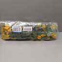 19 Inch Artificial Fake Flowers for Outdoor,4 Pcs Yellow Faux Silk Petunias Spring Flowers for Outside for Indoor Porch Planter Front Door Garden Patio Window Box Home Decor