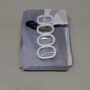 Navy Blue Shower Curtain, Black and Blue Striped Shower Curtain Set for Bathroom Modern Waterproof Bathroom Decor with Hooks, 48x72 Inch