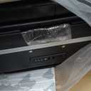 Hanke Top Opening Carry On Luggage, 20 Inch All-PC Aluminum Frame Wide Handle Luggage, Hard Shell Trunk Suitcase with Spinner Wheels, TSA Airline Approved (Jet Black, 40L)