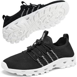 SOBASO Water Shoes Men Hiking Quick Dry Aqua Swim Beach River Barefoot Shoes for Boat Hike Surf Sport Diving Sailing Travel Adult Unisex Size EU 43