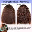 2 Pack Curly Defining & Detangling Brush - With Boar Bristle & 3 Styling Comb Tools  Shine to Shape & Define Natural Curl Waves & Coils - Vented Anti-Frizz Wet or Dry Hair for Women Men Kids (Emerrald Green + Blush Pink)