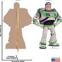 Cardboard People Buzz Lightyear Life Size Cardboard Cutout Standup - Disney Pixar Toy Story 4 (2019 Film), One Size