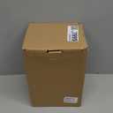 Golden Glass Box Vanity Tray Glass Case Makeup Display Organizer on Dresser, Multifunctional Cosmetic Storage for Palette Lipstick Makeup Brushes Skincare Perfumes Bathroom Accessories