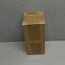 Muyan 7.5" Flower Vase for Decor Ribbed Glass Vase Modern for Centerpieces Desktop Home Office Dining Living Room Wedding (Green)