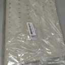 Silicone Dish Drying Mat for Kitchen Counter, Dish Drainer Mat, Non-Slip Drying Pad with Built-in Drain, Kitchen Drying Matt For Counter(18.9" x 11.8", Cream)