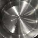 Made In Cookware | 10 Quart Stainless Steel Rondeau Pot w/Lid | 5 Ply Stainless Clad | Professional Cookware | Crafted in Italy | Induction Compatible