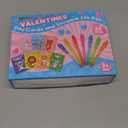 Jumlys Valentines Day Cards for Kids School, 28 Pack Invisible Ink Pens with Greeting Cards, Valentine Day Party Favors for Boys Girls, Ideal Exchange Cards for Classroom