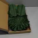 Palm Leaves, 108 Pcs 6 Kinds Artificial Palm Leaves Monstera Tropical Leaves Decor, Green Leaves for Jungle Hawaiian Luau Safari Party Table Wedding Birthday Theme Party Decorations