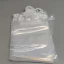 30 Pack Hanging Storage Bags,Large Hook Hang-Up Clear Plastic Bags for Classroom, Library, and Pharmacy Use (Medium22 * 35cm)