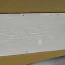 uxcell 2pcs Door Kick Plate, 8 x 30 Inches Aluminum Kick Plate Door Plate, 2 mm Thickness, for Exterior Front Door or Back Door, White
