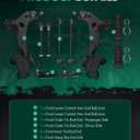 SCITOO 10pcs Front Suspension Kit Fits 2013-2018 for Ford Escape