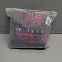 Womens Tankini Swimsuits with Skirt - Two Piece Bathing Suits with Pockets Tummy Control Swimwear 2025 (X-Large, Purple Leaves)