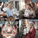 2 x XLDLQU Prank Gift Box, Metal Rotary Wipe Empty Box, Funny Fake Present for Pranks, White Elephant Gift for Men, Husband, Dad, Brother, Boyfriend (2 Pack)