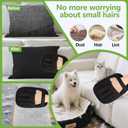Electrostatic Pet Hair Remover Glove for Dogs and Cats (2Pcs) Reusable Brush Pet Hair Removal Glove for Furniture, Car Interiors, Bedding & Clothing