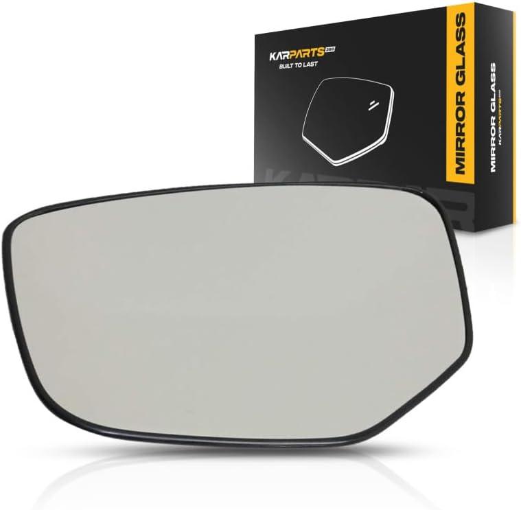 For Honda Accord 2008 09 10 11 2012 Mirror Glass Driver Side | Non-Heated | w/Backing Plate | Flat Glass Type | Coupe/Sedan | Replacement For 76253TA5A01 | HO1324110