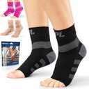 POWERLIX Feet Orthopedic Brace Neuropathy (Pair) for Women & Men, Arthritis, Plantar Fasciitis, Tendinitis Small