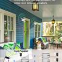 Inwa Outdoor Bluetooth Speakers, IPX5 Waterproof 400W Wall Mount Speaker, Powerful Indoor/Outdoor Sound System, Wireless Sync Up to 100 Speakers, Suitable for Patio/Porch/Gazebo/Garage(MZ-621, Pair)