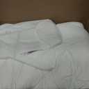 Mellow Marshmellow Comforter, Oeko-TEX Fabric (Pink, Twin/Twin XL) | Extra Fluffy Double-Stuffed Down Alternative Duvet Insert, All-Season Temperature Balancing, Box Stitch, Full / Queen)