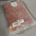 ANRABESS Womens Summer Dresses Casual Short Sleeve Ribbed Knit V Neck Swing A-Line 2026 Spring Vacation Tunics Short Dress (S)