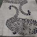 OJIA Leopard Print Rugs for Living Room Beige  Rug Washable Area Rugs for Bedroom, Modern Non-Slip Ultra-Thin Soft Large Carpet Non-Shedding Nursery Rug for Kids Playroom Dining Room Home Decor , Size 300 cm x 240 cm